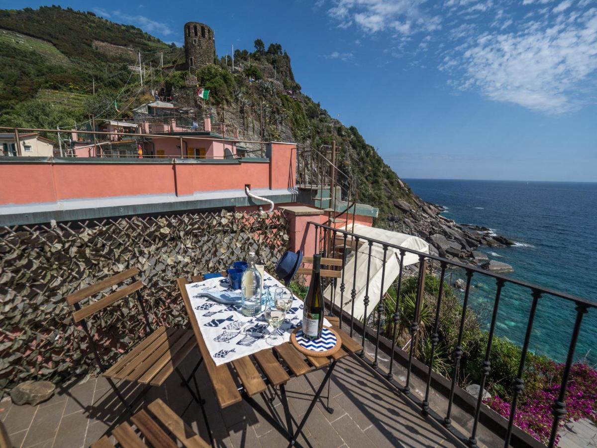 Refilea Sea View Tower Villa Vernazza Exterior foto