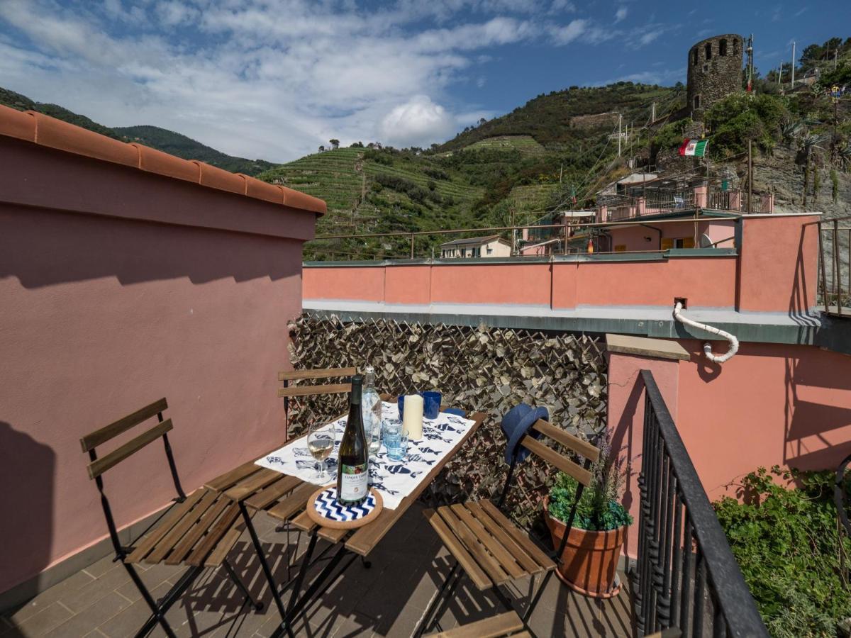 Refilea Sea View Tower Villa Vernazza Exterior foto